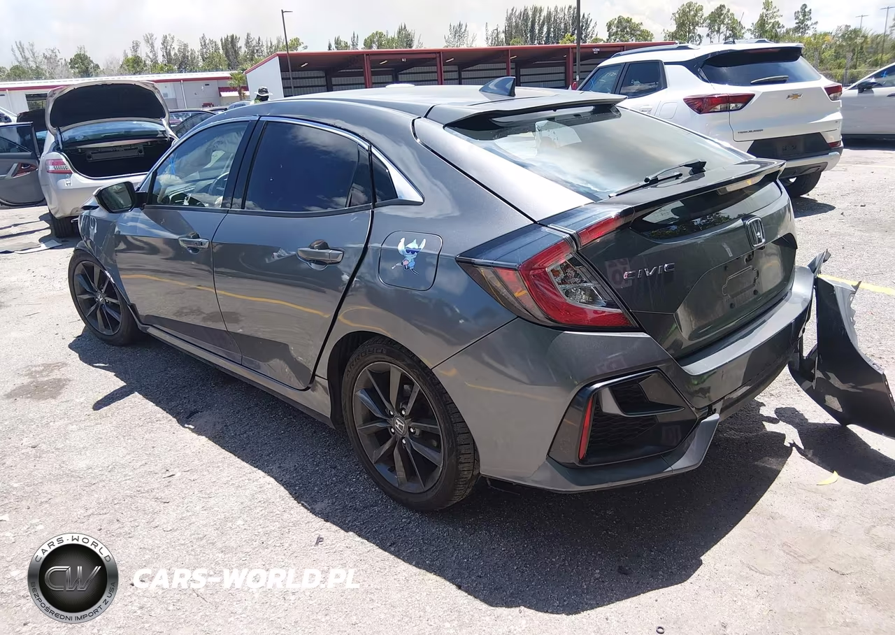 2020 Honda Civic Ex-L VIN:SHHFK7H87LU212955 - 3