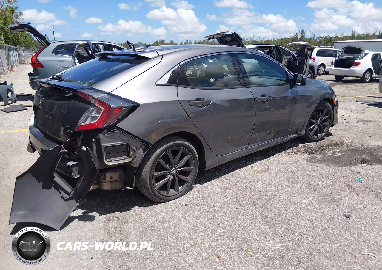 2020 Honda Civic Ex-L VIN:SHHFK7H87LU212955 - 4
