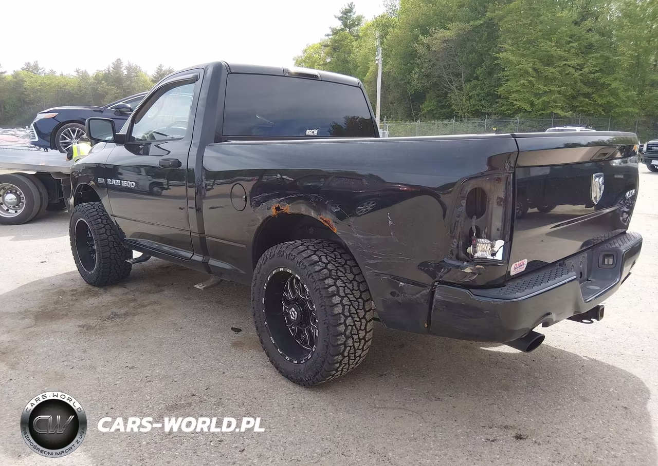 2012 Ram 1500 St VIN:3C6JD7ATXCG216858 - 3