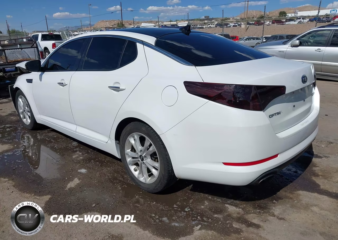 2011 Kia Optima Ex Turbo VIN:KNAGN4A66B5148635 - 3