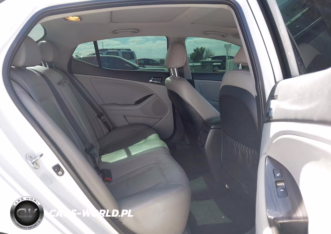 2011 Kia Optima Ex Turbo VIN:KNAGN4A66B5148635 - 8