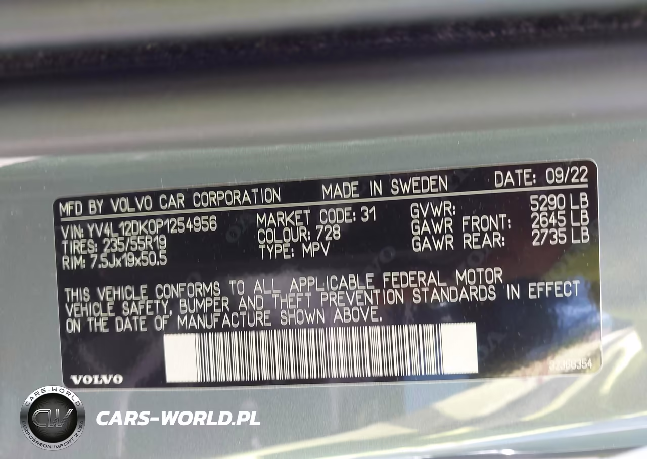 2023 Volvo Xc60 B5 Core VIN:YV4L12DK0P1254956 - 9