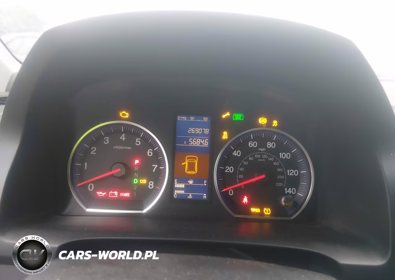 2010 Honda Cr-V Lx VIN:JHLRE3H35AC012026 - 7