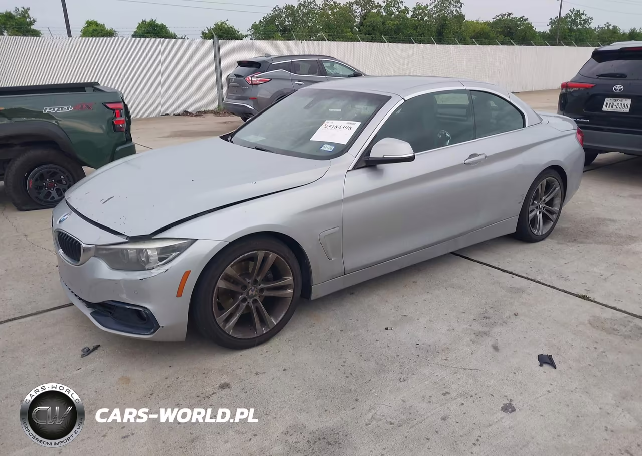 2018 BMW 430I VIN:WBA4Z1C56JEC70651 - 2