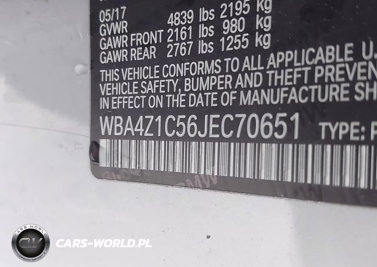 2018 BMW 430I VIN:WBA4Z1C56JEC70651 - 9