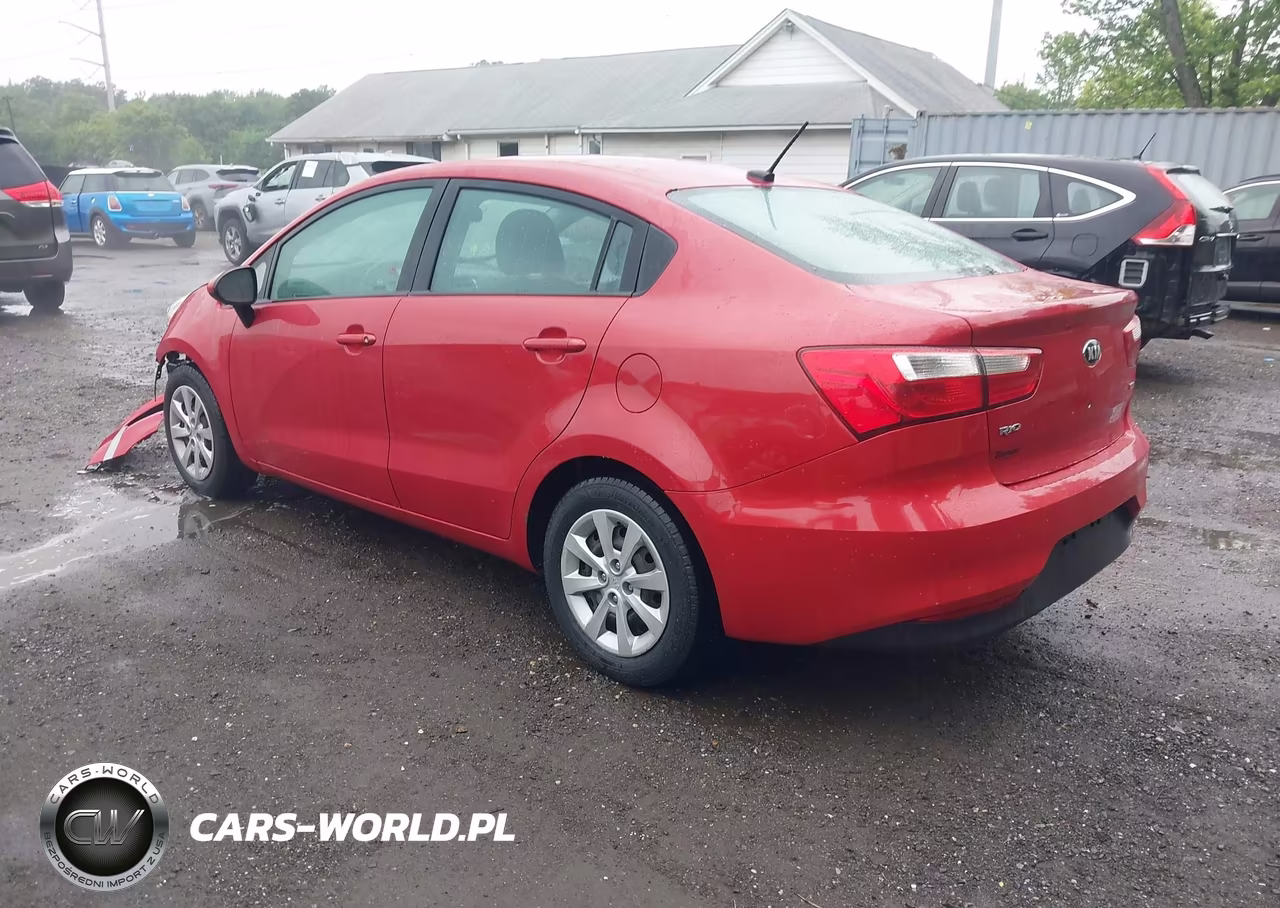 2017 Kia Rio Lx VIN:KNADM4A39H6058295 - 3