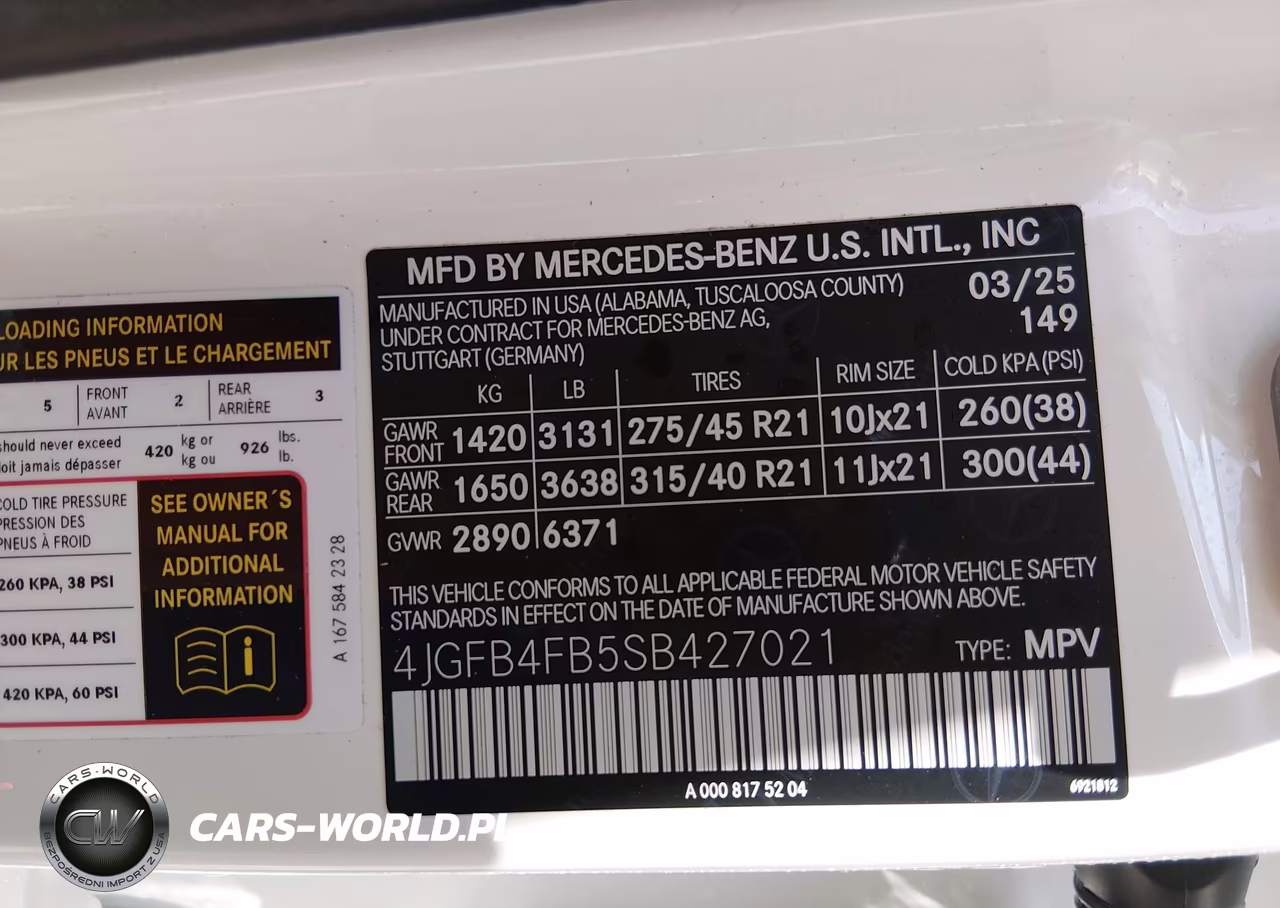 2025 Mercedes-Benz Gle 350 4Matic VIN:4JGFB4FB5SB427021 - 9