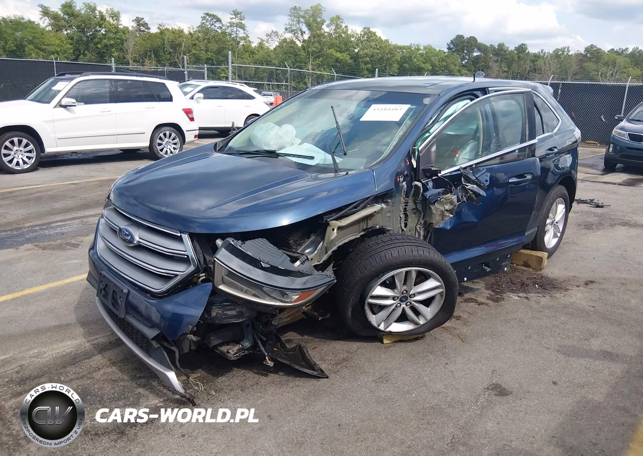 2017 Ford Edge Sel VIN:2FMPK4J94HBC39683 - 2