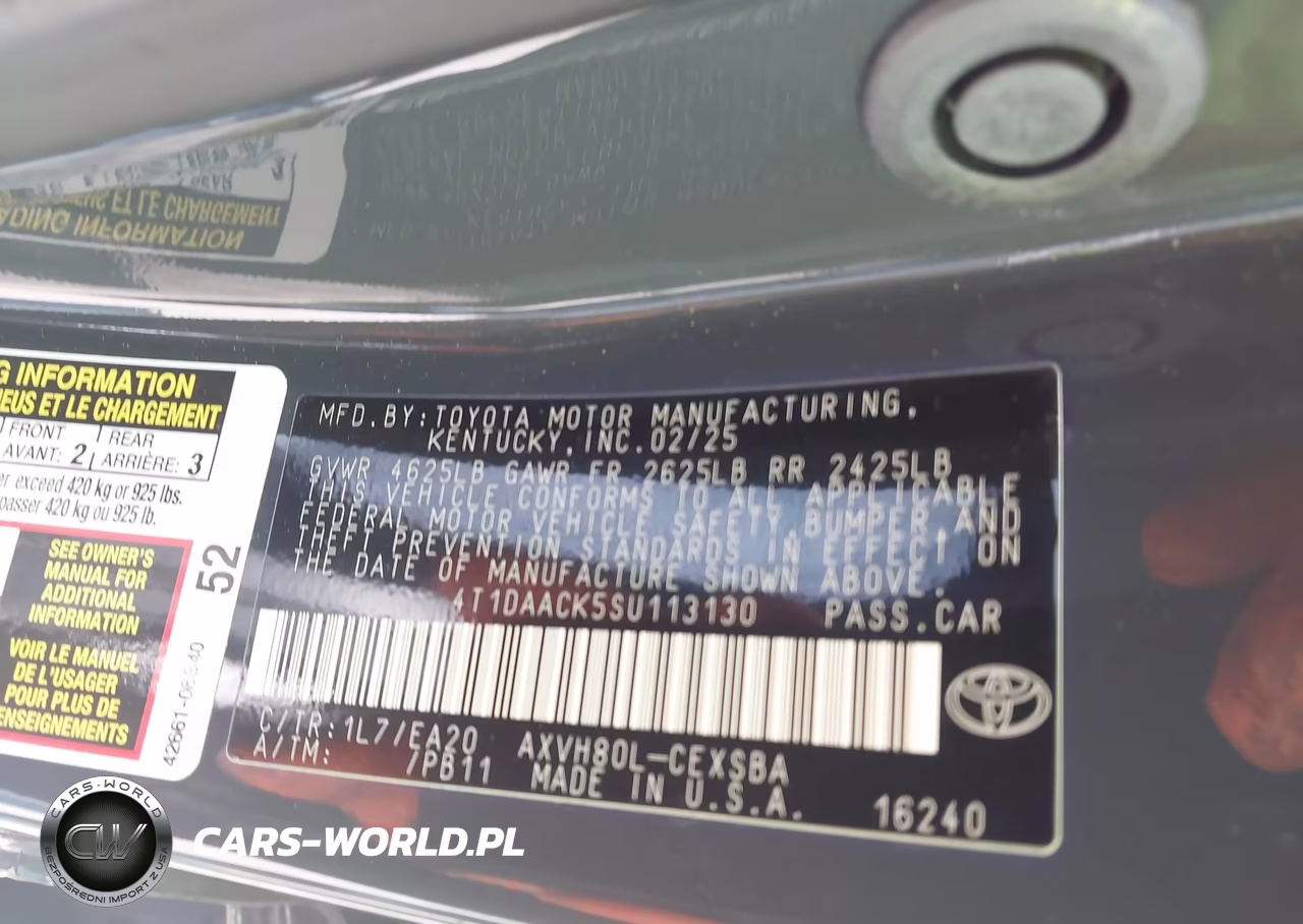 2025 Toyota Camry Se VIN:4T1DAACK5SU113130 - 9