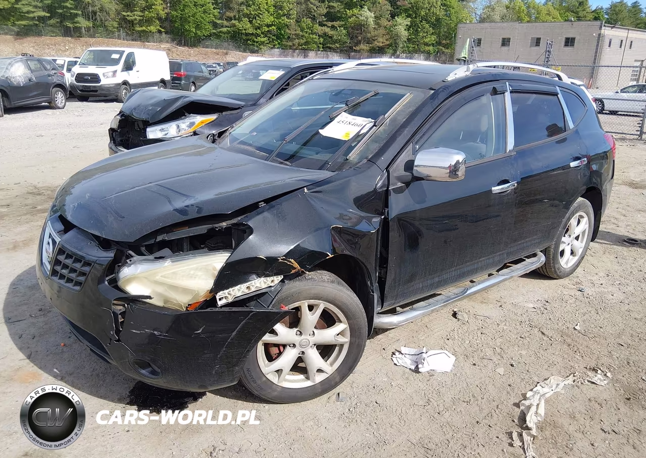 2008 Nissan Rogue Sl VIN:JN8AS58V58W107277 - 2