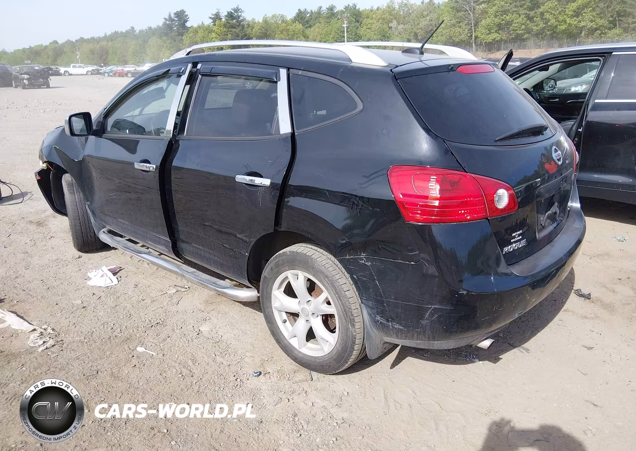 2008 Nissan Rogue Sl VIN:JN8AS58V58W107277 - 3