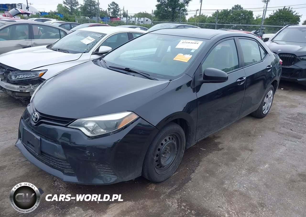 2014 Toyota Corolla Le VIN:2T1BURHE0EC215876 - 2