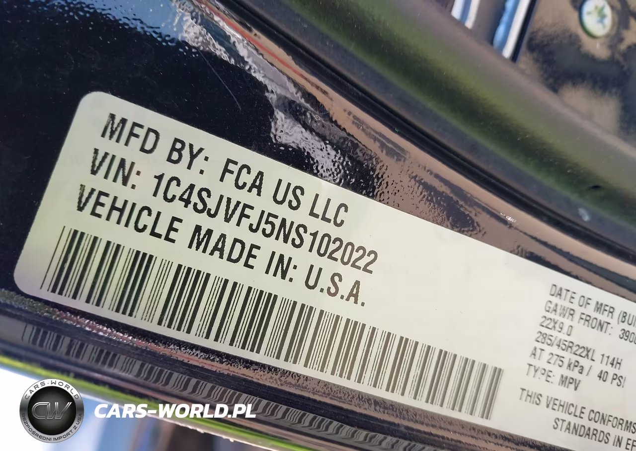 2022 Jeep Grand Wagoneer Series Ii 4X4 VIN:1C4SJVFJ5NS102022 - 9