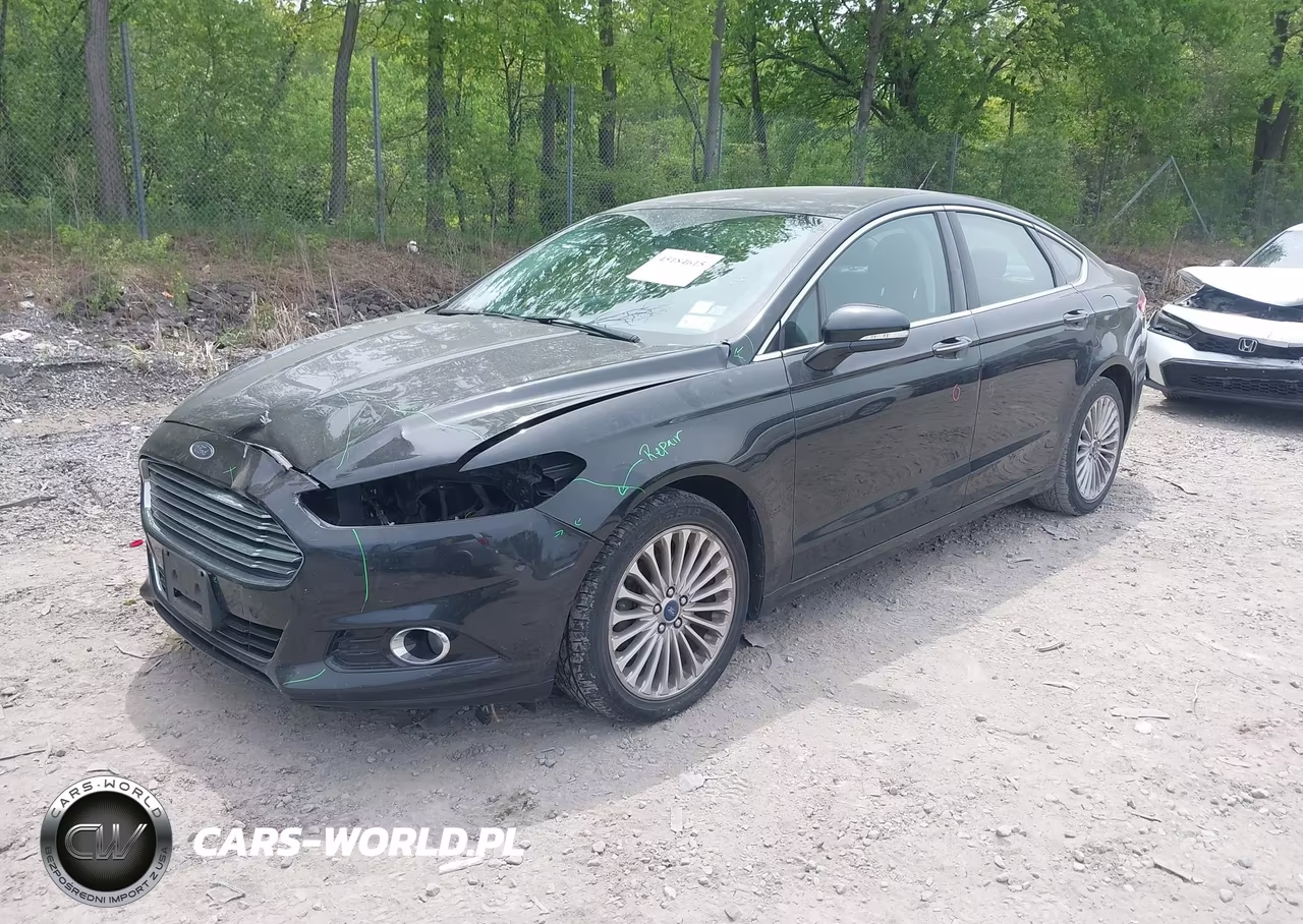 2015 Ford Fusion Titanium VIN:3FA6P0D9XFR100894 - 2