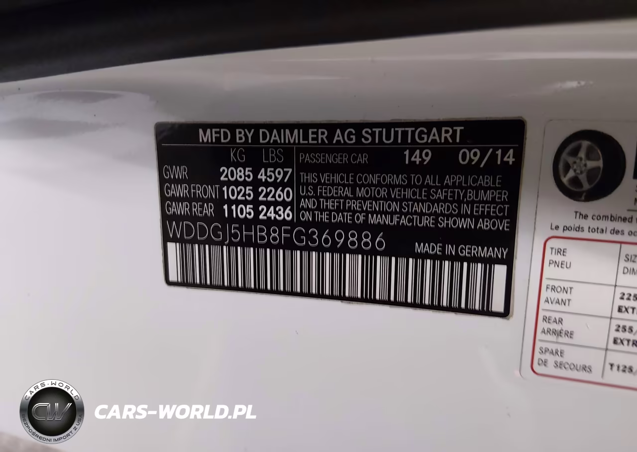 2015 Mercedes-Benz C 350 Sport VIN:WDDGJ5HB8FG369886 - 9