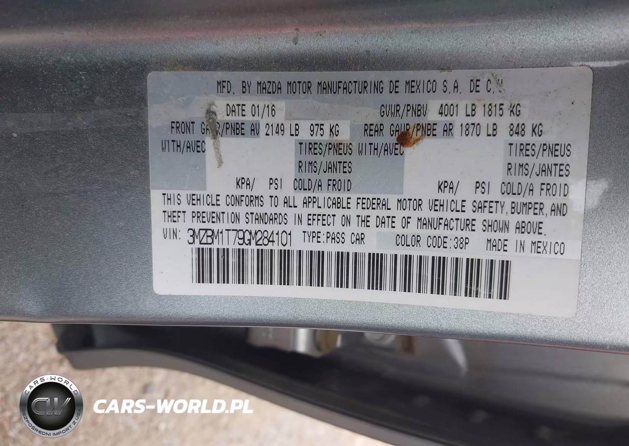 2016 Mazda Mazda3 I Sport VIN:3MZBM1T79GM284101 - 9
