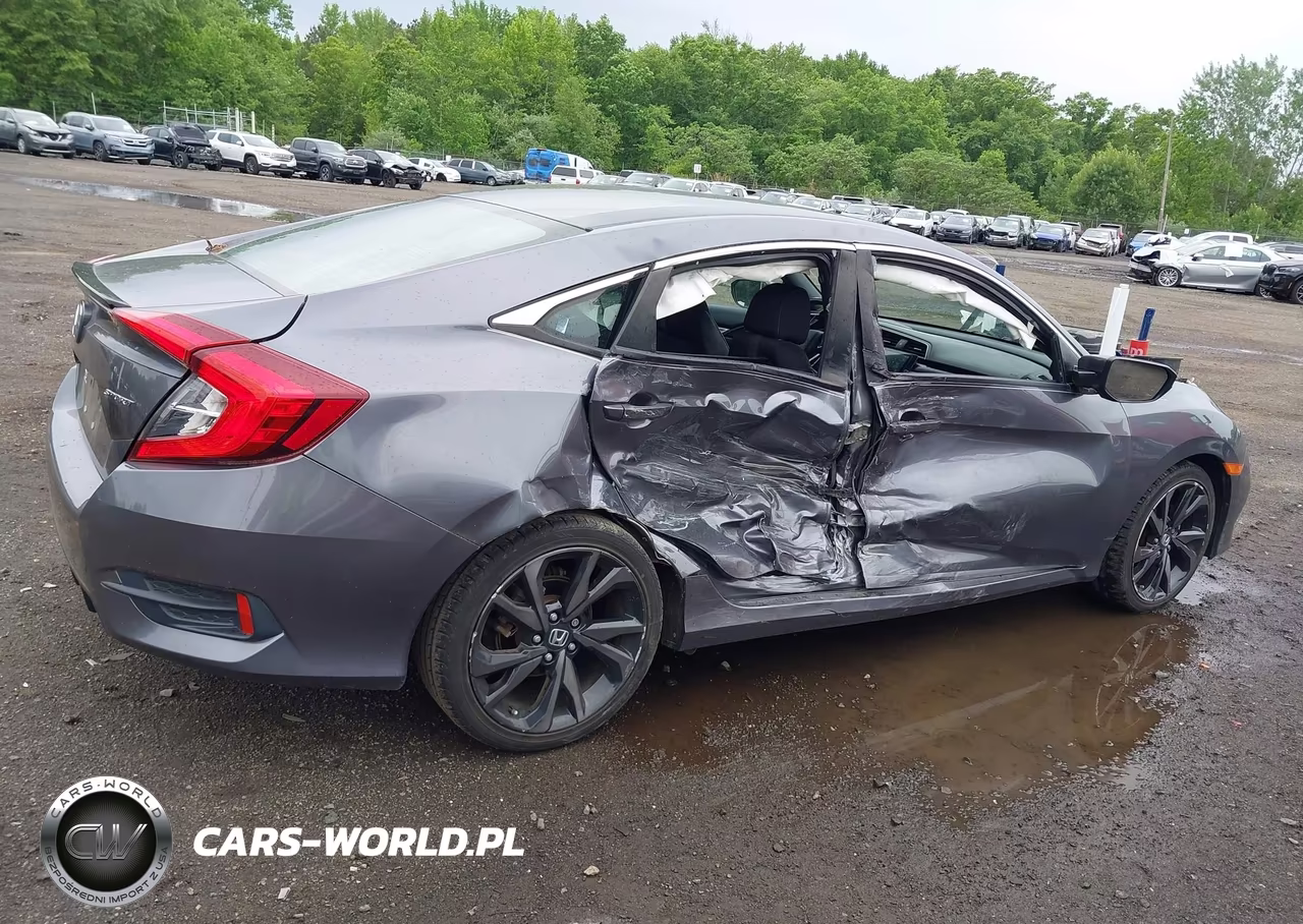 2020 Honda Civic Sport VIN:2HGFC2F89LH541091 - 13