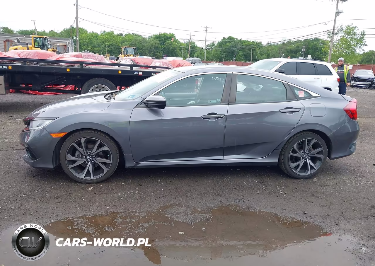 2020 Honda Civic Sport VIN:2HGFC2F89LH541091 - 14
