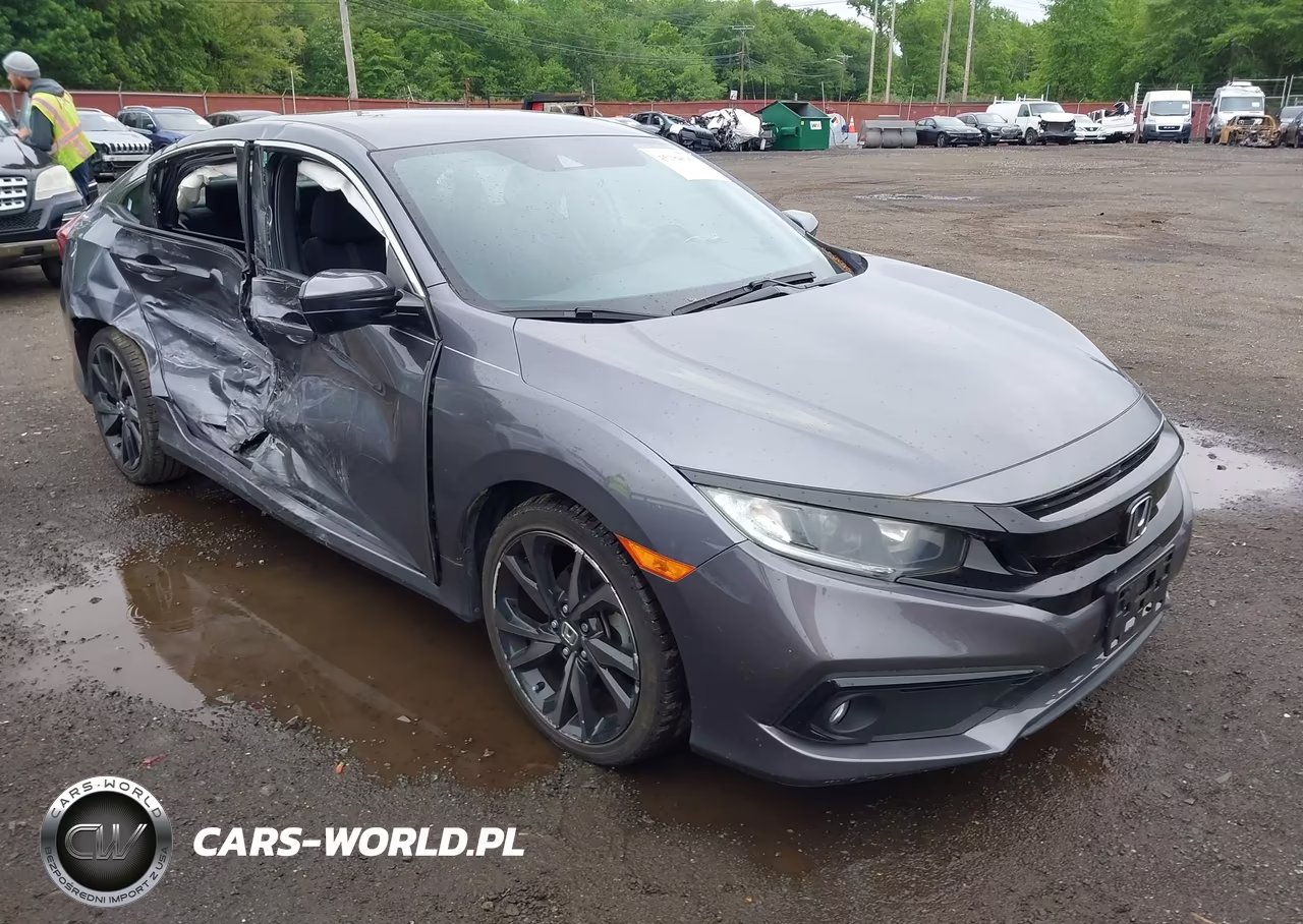 2020 Honda Civic Sport VIN:2HGFC2F89LH541091 - 17