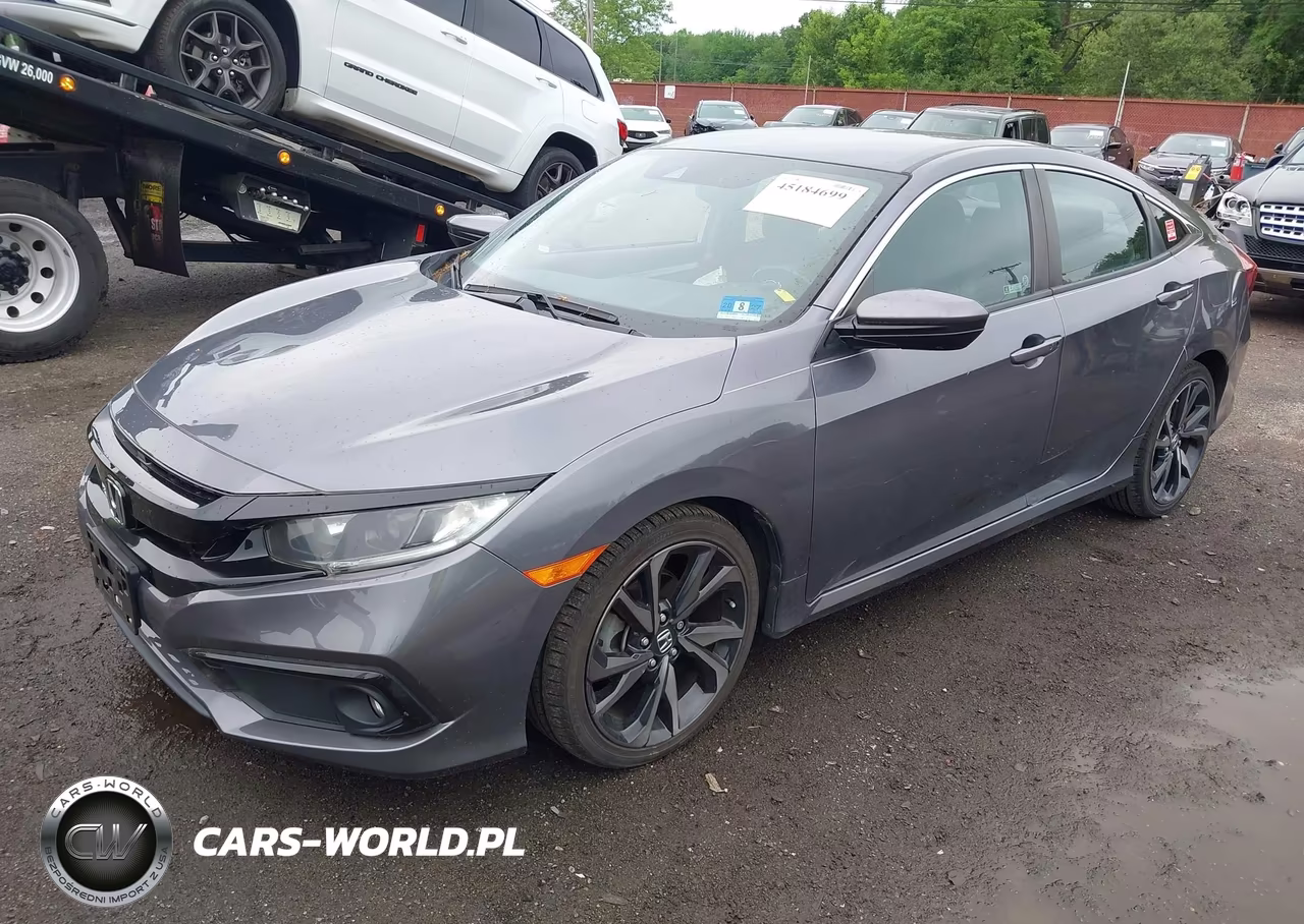 2020 Honda Civic Sport VIN:2HGFC2F89LH541091 - 2