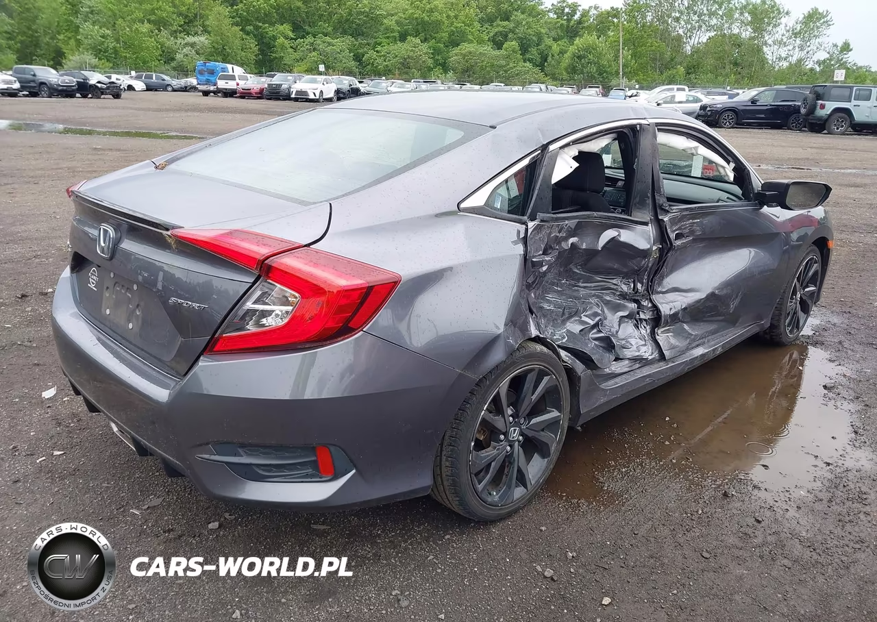 2020 Honda Civic Sport VIN:2HGFC2F89LH541091 - 4