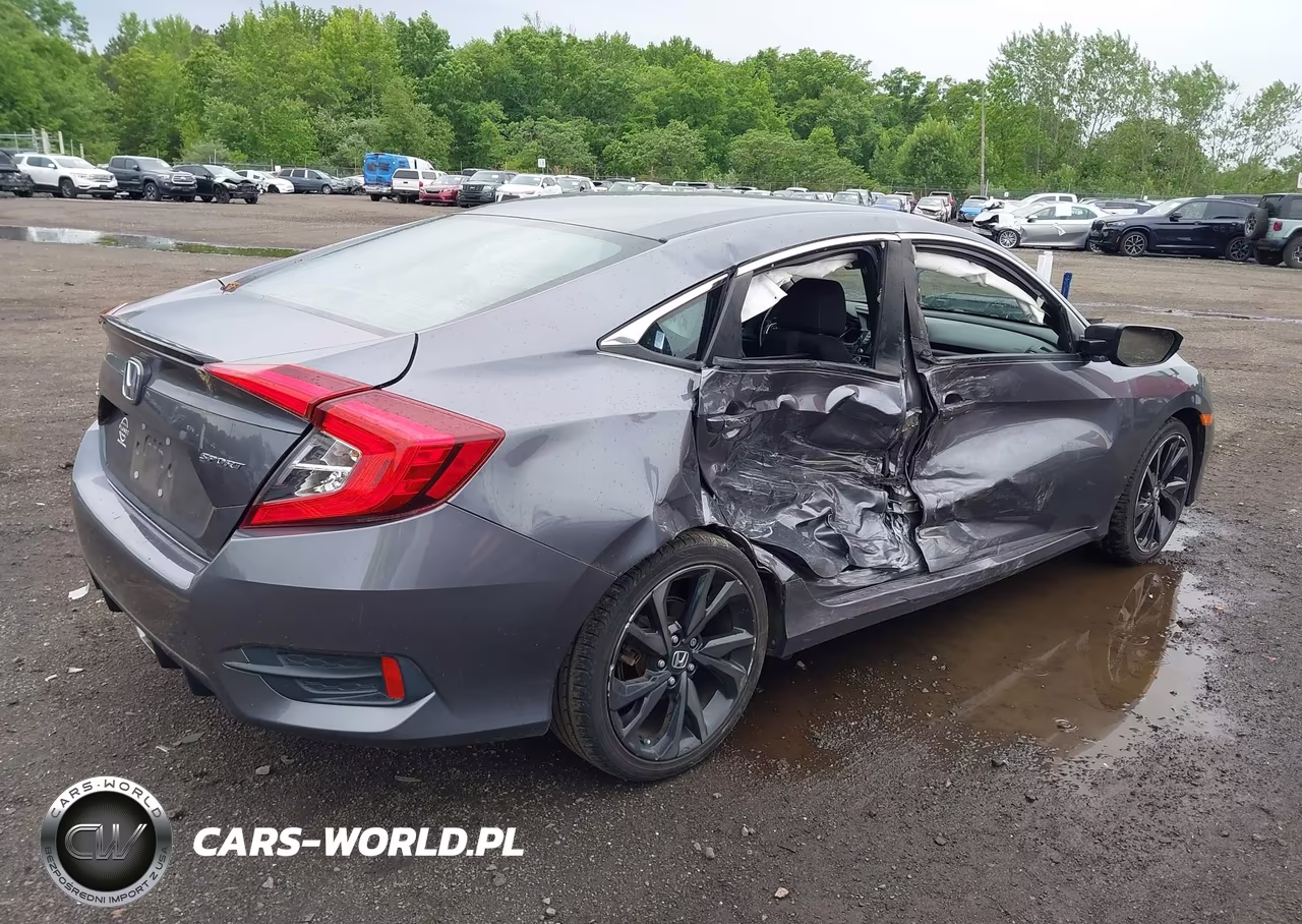 2020 Honda Civic Sport VIN:2HGFC2F89LH541091 - 6