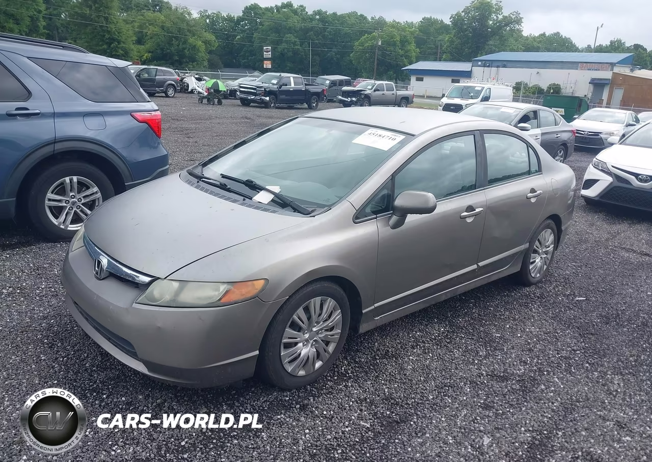 2008 Honda Civic Lx VIN:1HGFA15558L001593 - 2