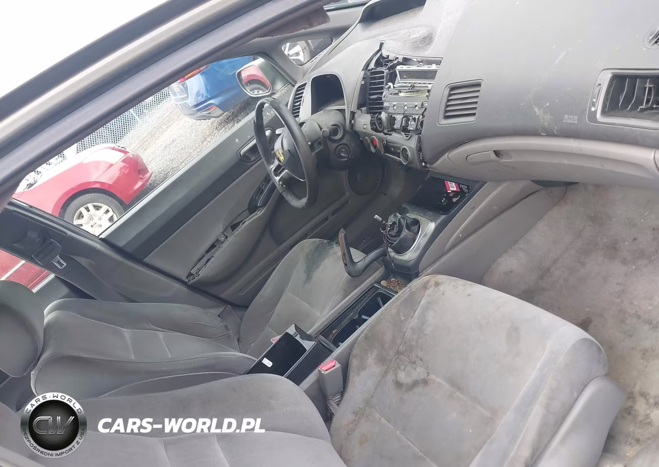 2008 Honda Civic Lx VIN:1HGFA15558L001593 - 5