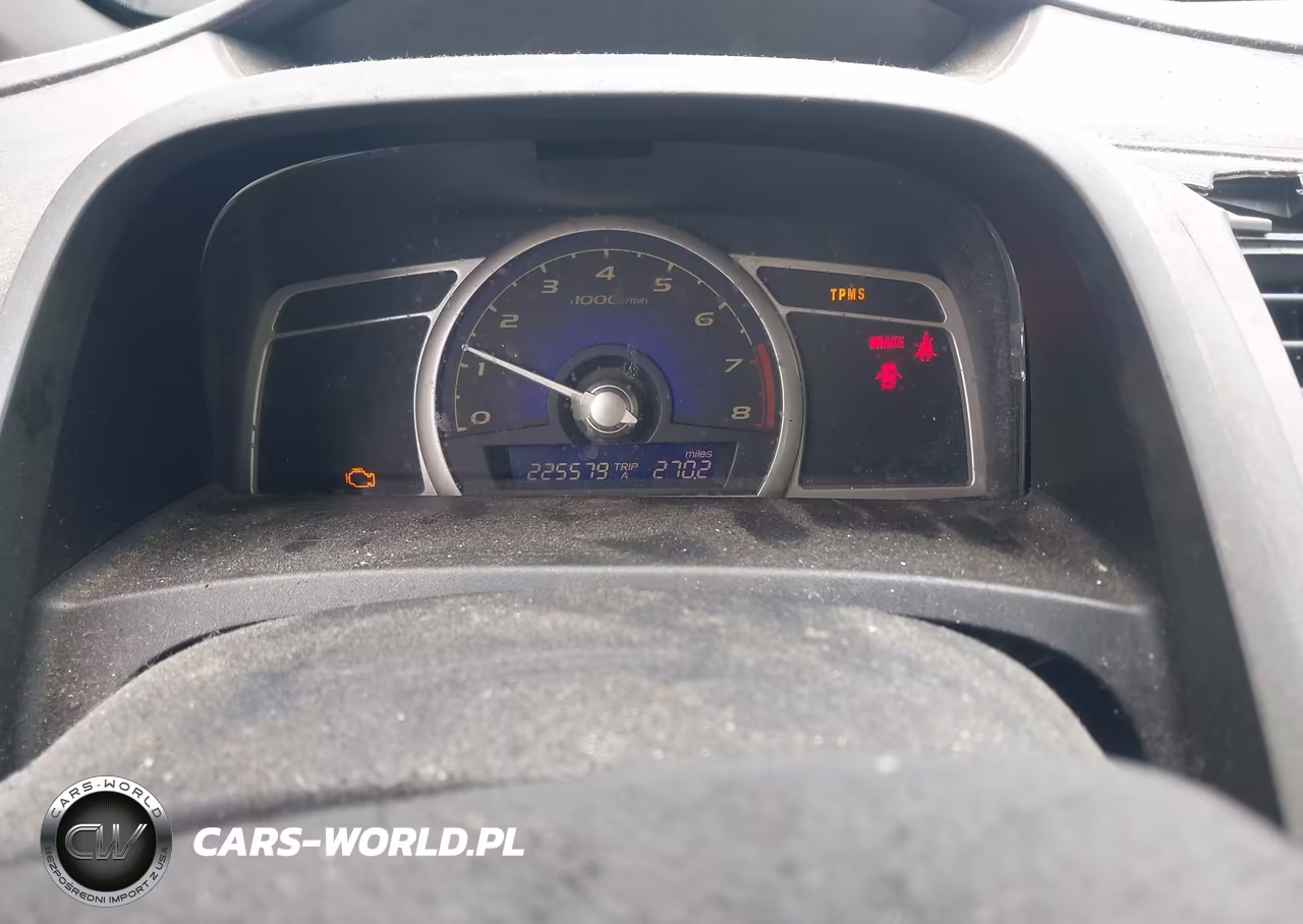 2008 Honda Civic Lx VIN:1HGFA15558L001593 - 7