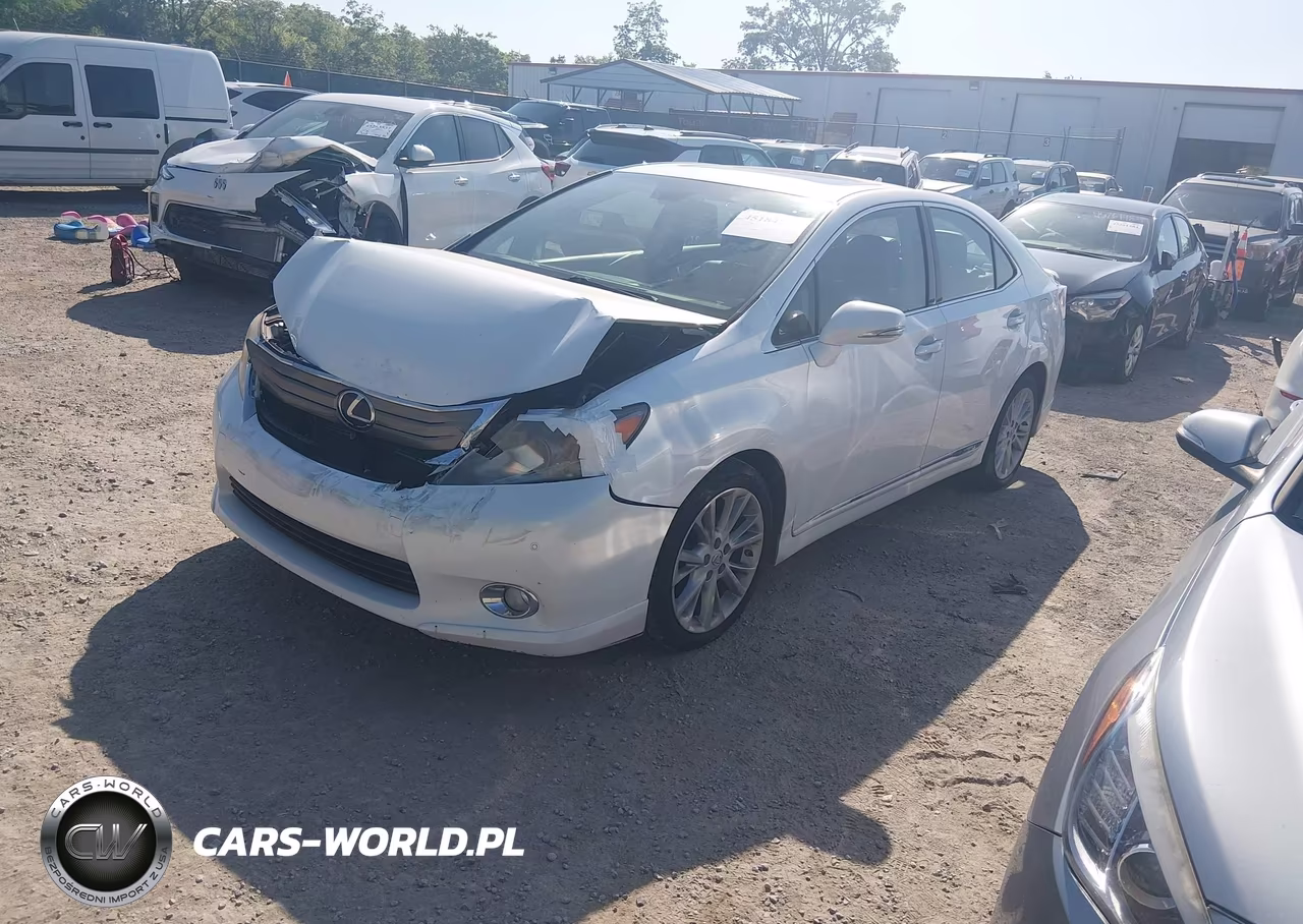 2010 Lexus Hs 250H Premium VIN:JTHBB1BA3A2020780 - 2