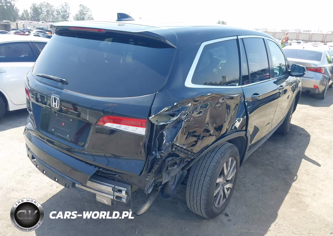 2020 Honda Pilot 2Wd Ex-L VIN:5FNYF5H51LB028829 - 4