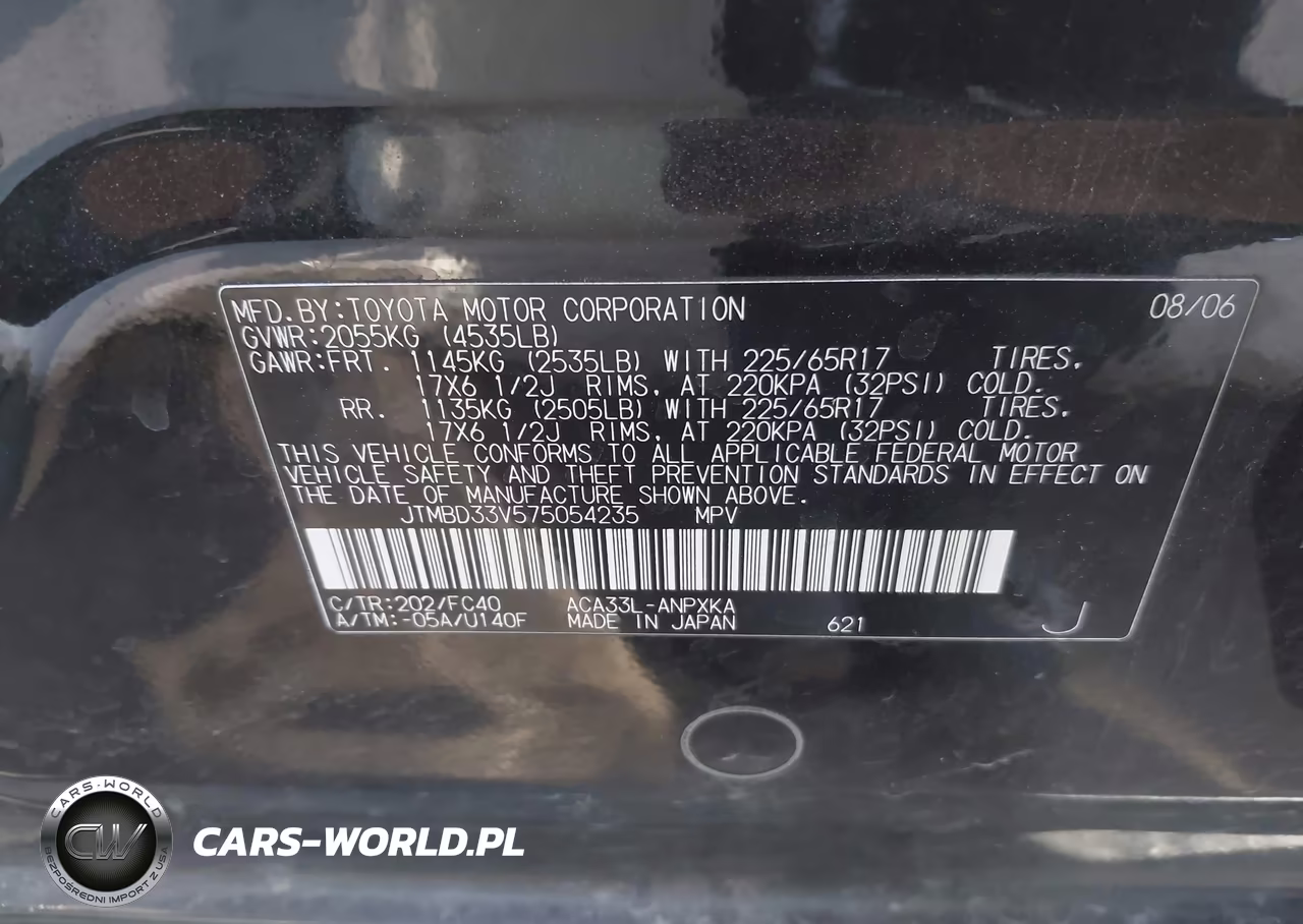 2007 Toyota Rav4 VIN:JTMBD33V575054235 - 9