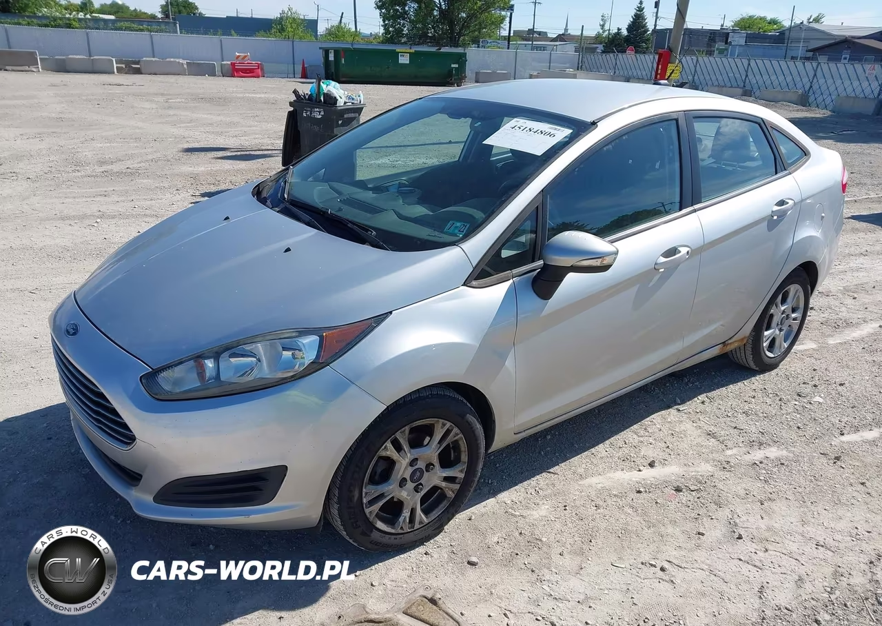 2014 Ford Fiesta Se VIN:3FADP4BJ5EM110532 - 2