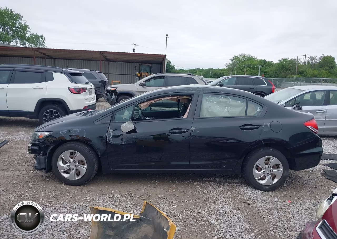 2015 Honda Civic Lx VIN:19XFB2F54FE091308 - 15