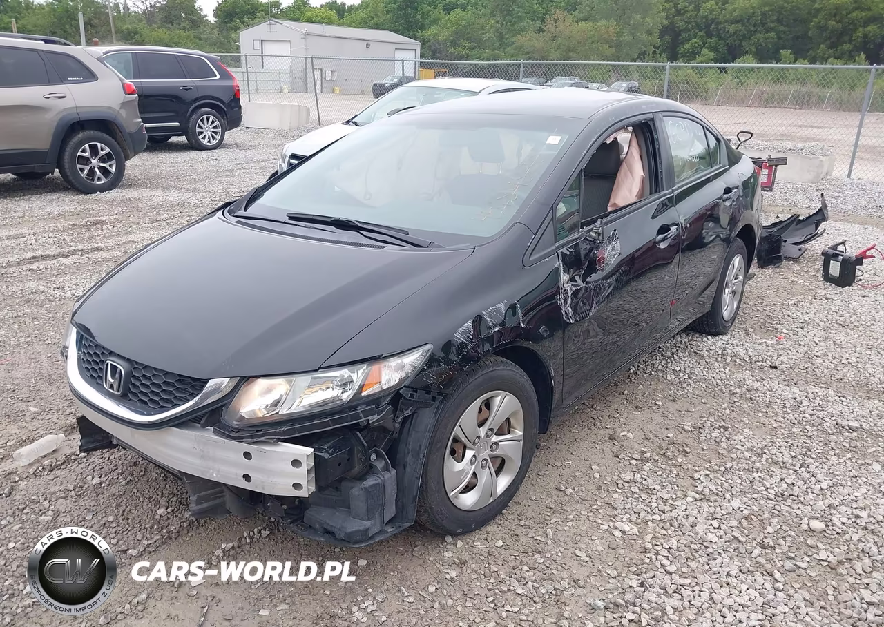 2015 Honda Civic Lx VIN:19XFB2F54FE091308 - 2