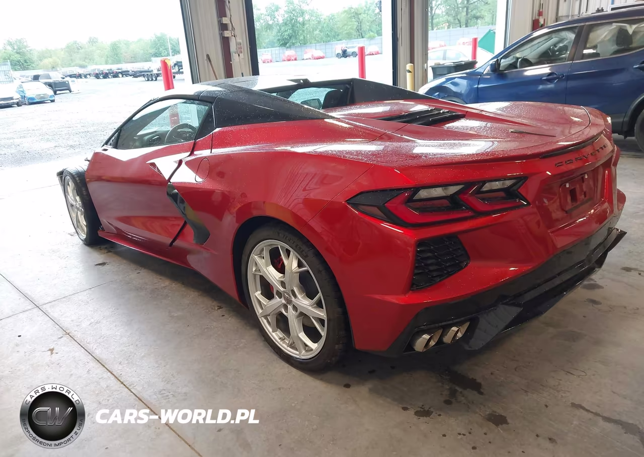 2022 Chevrolet Corvette Stingray Rwd 3Lt VIN:1G1YC3D46N5103516 - 3