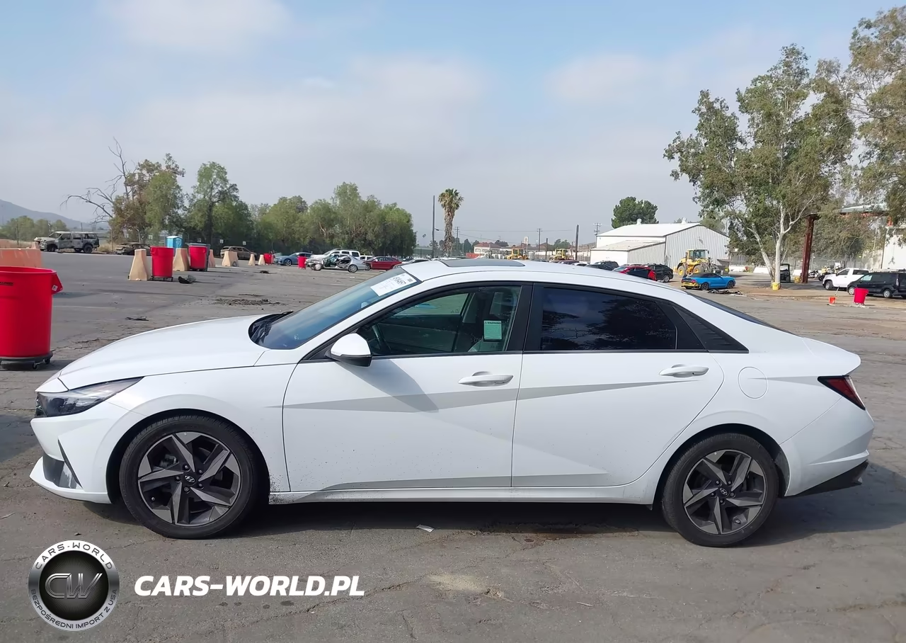 2021 Hyundai Elantra Hybrid Limited VIN:KMHLN4AJ5MU007940 - 14