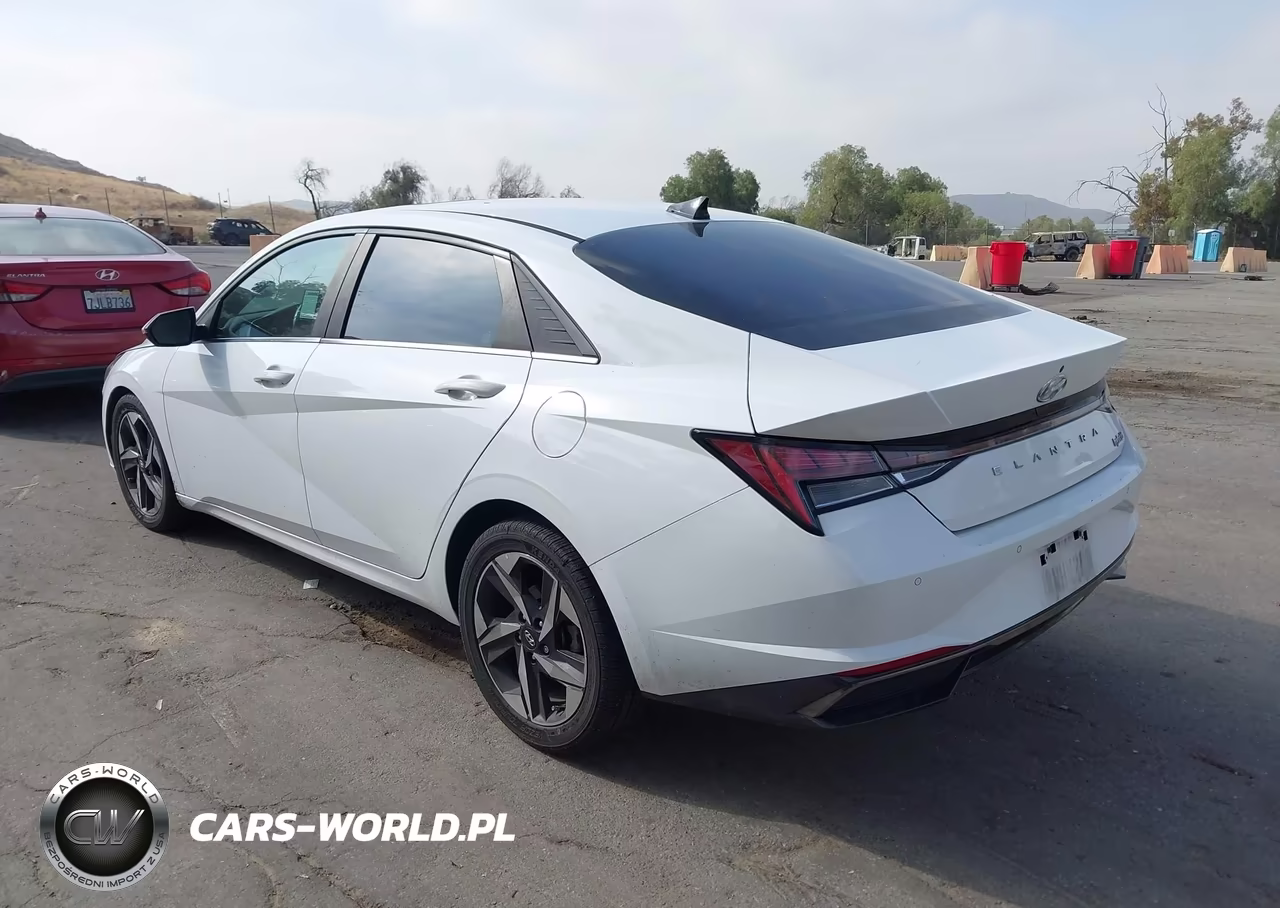 2021 Hyundai Elantra Hybrid Limited VIN:KMHLN4AJ5MU007940 - 3