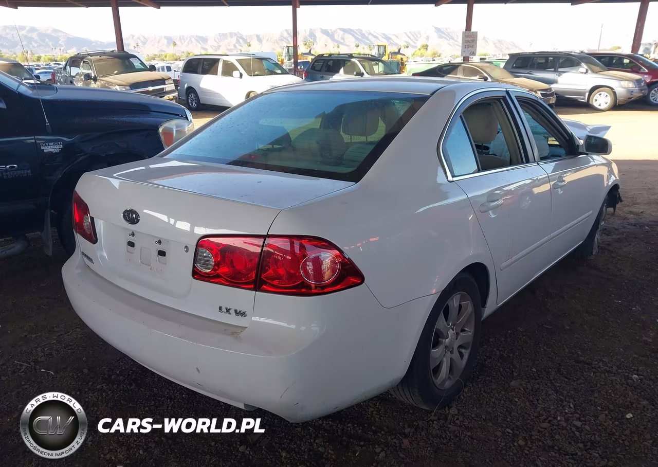 2007 Kia Optima Lx V6 VIN:KNAGE124575134521 - 4