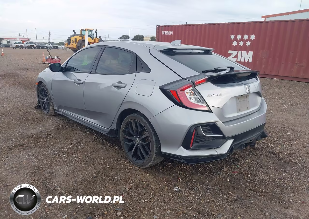 2021 Honda Civic Sport VIN:SHHFK7H42MU232397 - 3