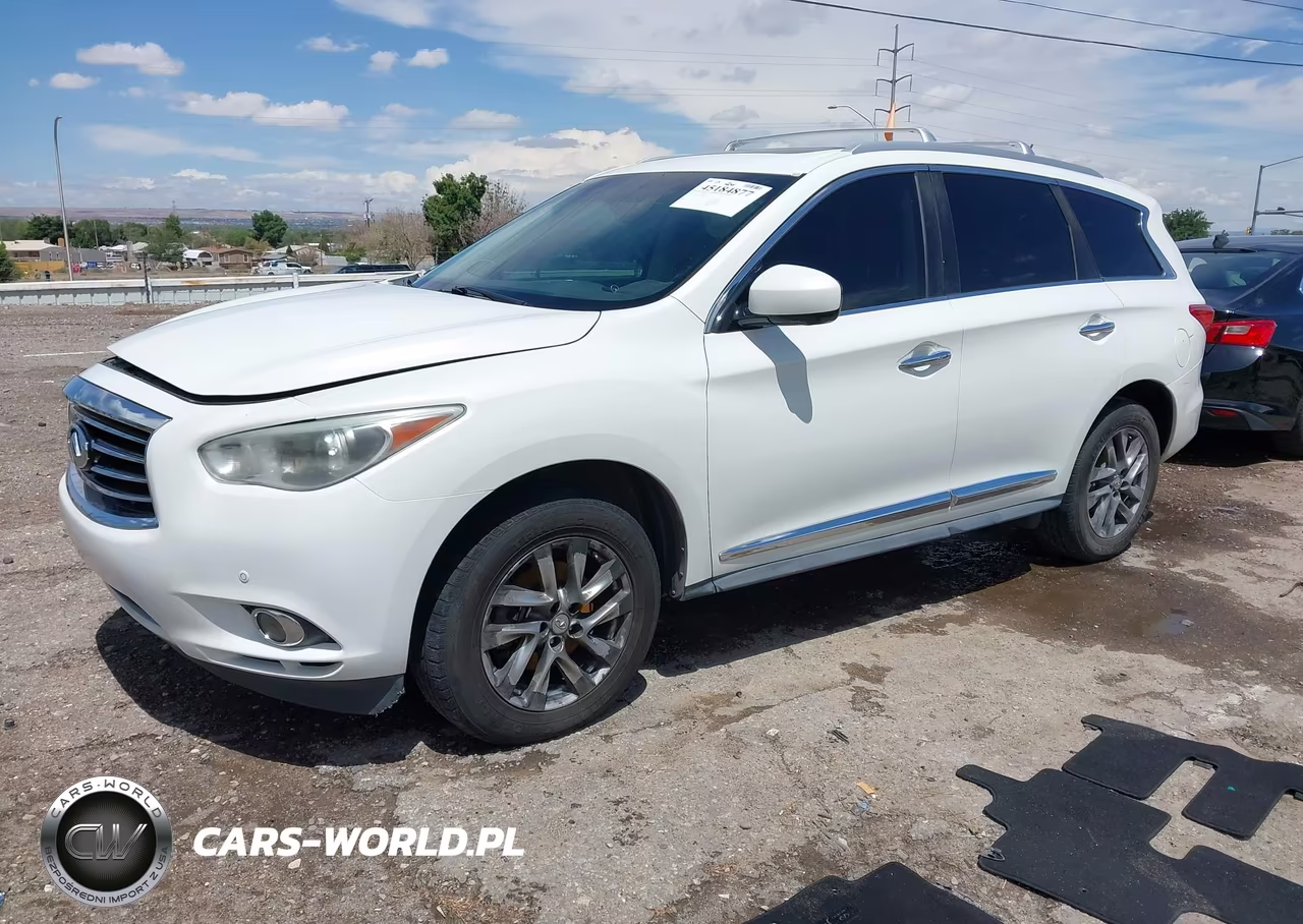 2013 Infiniti Jx35 VIN:5N1AL0MM3DC328814 - 2