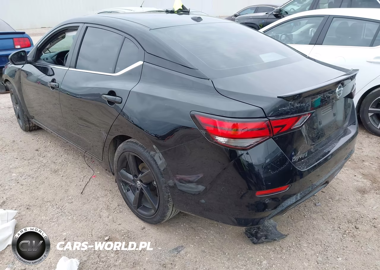 2022 Nissan Sentra Sr Xtronic Cvt VIN:3N1AB8DV9NY303359 - 3