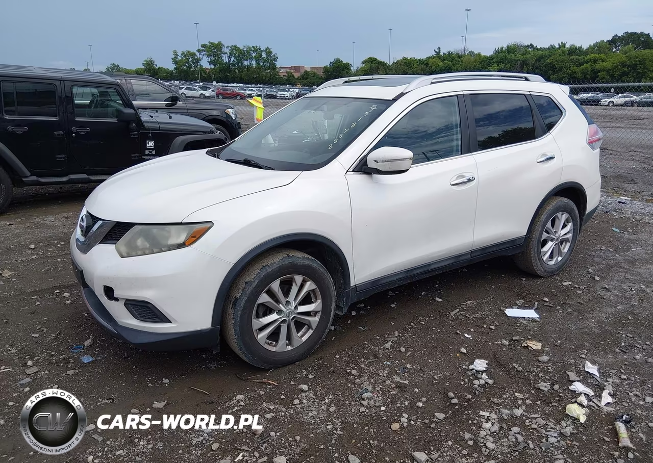 2015 Nissan Rogue Sv VIN:5N1AT2MVXFC793629 - 2