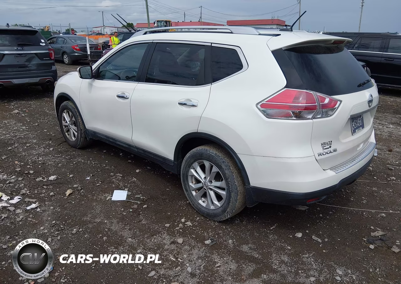 2015 Nissan Rogue Sv VIN:5N1AT2MVXFC793629 - 3
