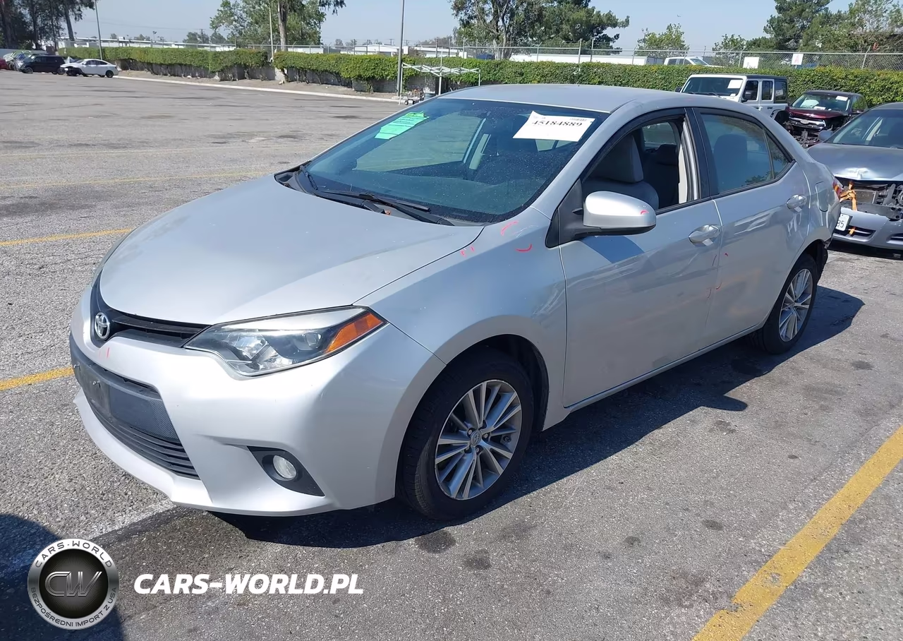 2014 Toyota Corolla Le Plus VIN:5YFBURHE0EP107693 - 2