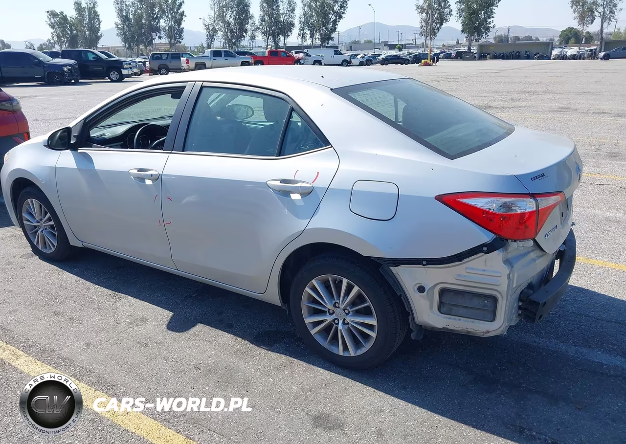 2014 Toyota Corolla Le Plus VIN:5YFBURHE0EP107693 - 3
