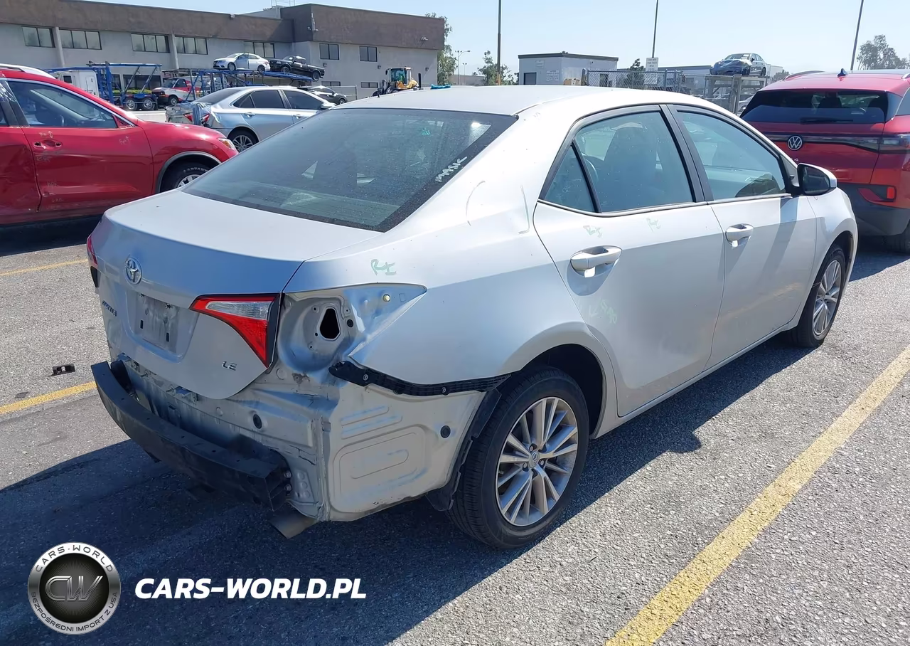 2014 Toyota Corolla Le Plus VIN:5YFBURHE0EP107693 - 4