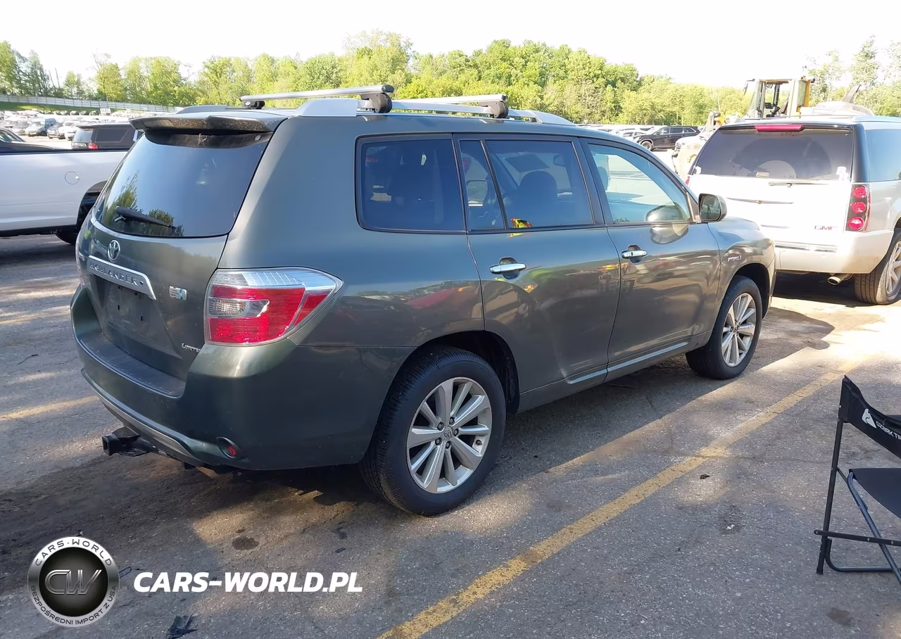 2008 Toyota Highlander Hybrid Limited VIN:JTEEW44A982009046 - 4