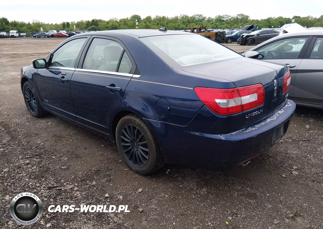 2007 Lincoln Mkz VIN:3LNHM28T37R612765 - 3