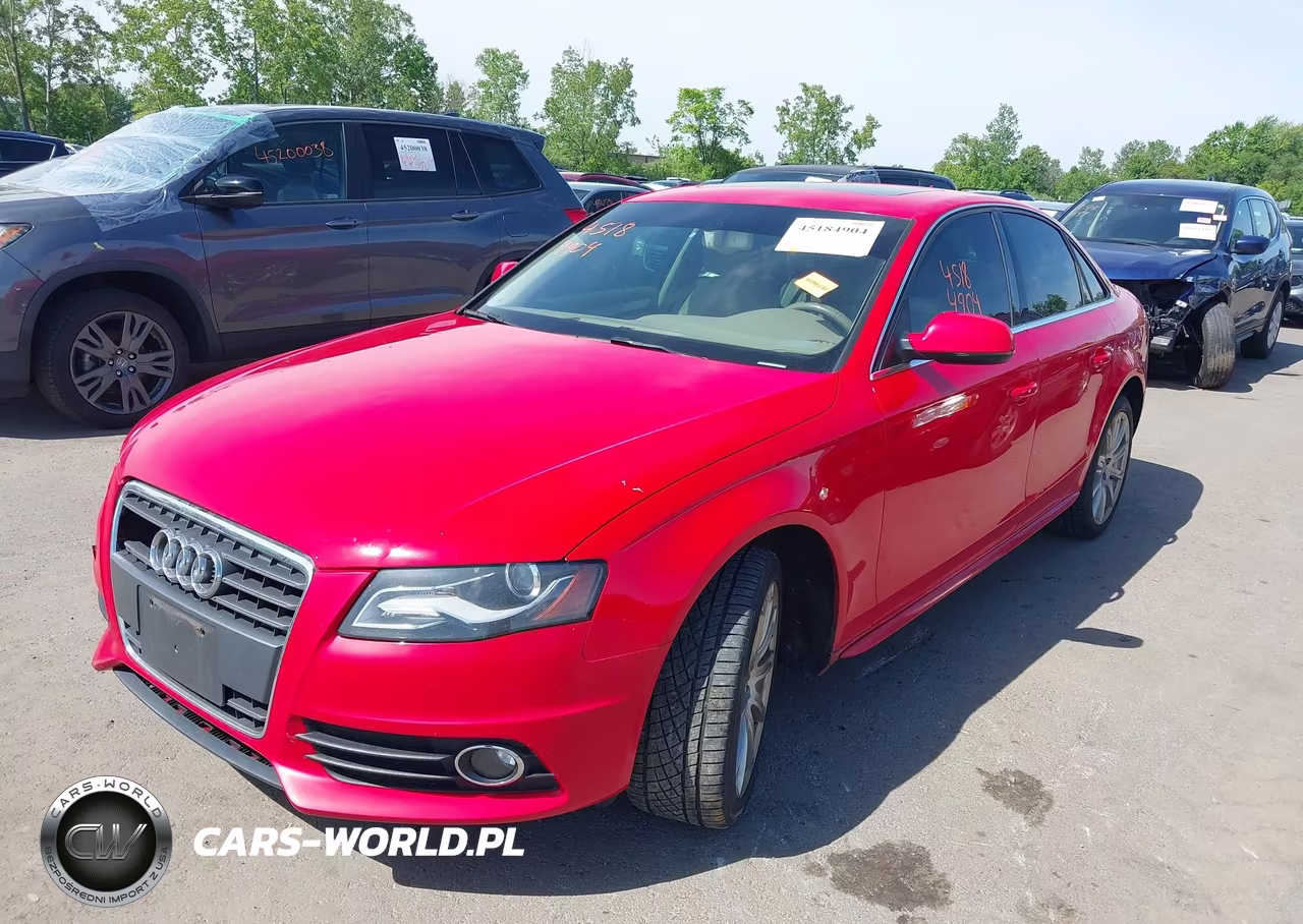 2012 Audi A4 2.0T Premium VIN:WAUFFAFL2CN017323 - 2